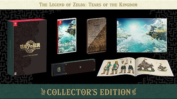 The Legend of Zelda: Tears of the Kingdom Collector's Edition - Nintendo Switch (Japonês)