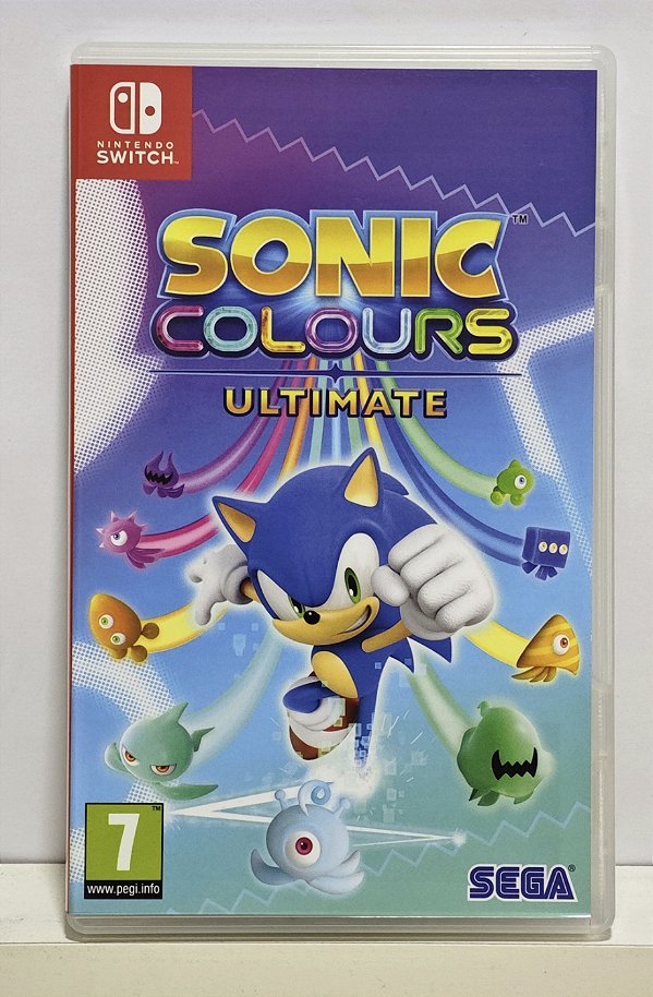 Sonic Colours Ultimate - Nintendo Switch - Semi-Novo