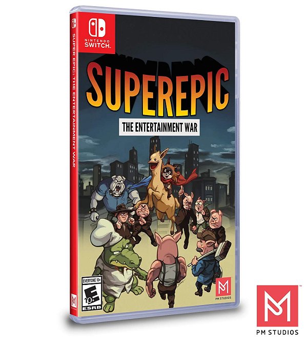 Superepic The Entertainment War - Nintendo Switch - Limited Run Games