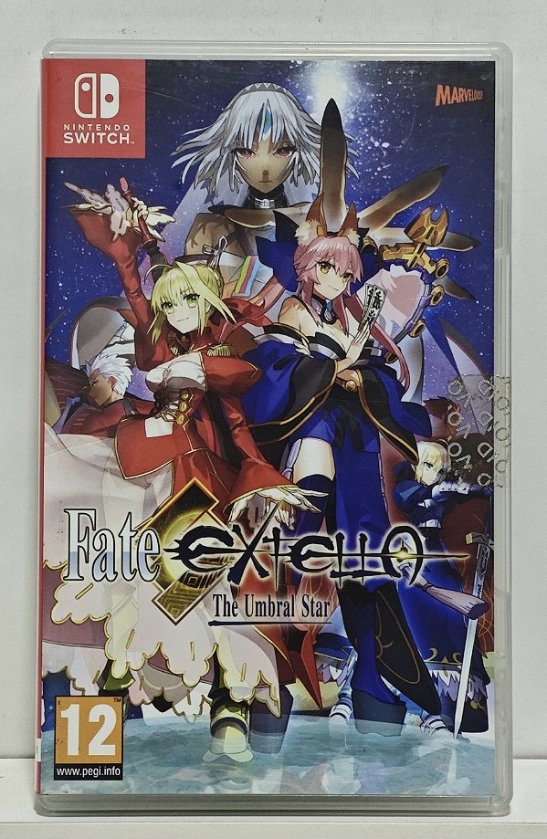 Fate Extella The Umbral Star - Nintendo Switch - Semi-Novo