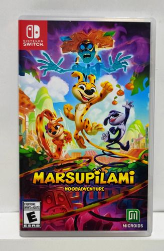 Marsupilami Hoobadventure - Nintendo Switch - Semi-Novo