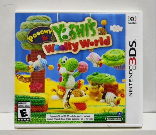Poochy & Yoshi's Woolly World - Nintendo 3DS - Semi-Novo