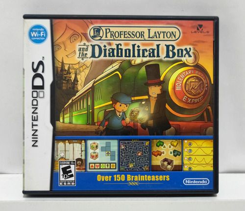 Professor Layton And The Diabolical Box - Nintendo DS - Semi-Novo