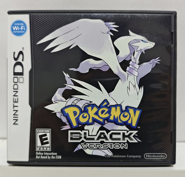 Pokémon Black Version - Nintendo DS - Semi-Novo