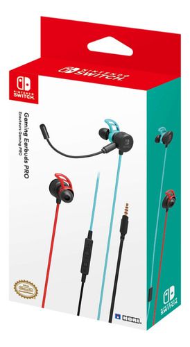 Fone Headset Gaming Earbuds Pro Hori - Nintendo Switch