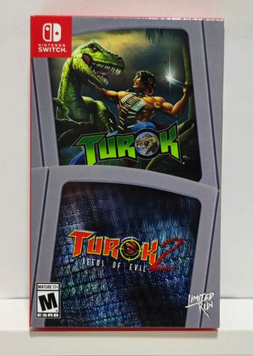 Turok Double Pack - Nintendo Switch - Semi-Novo - Limited Run Games