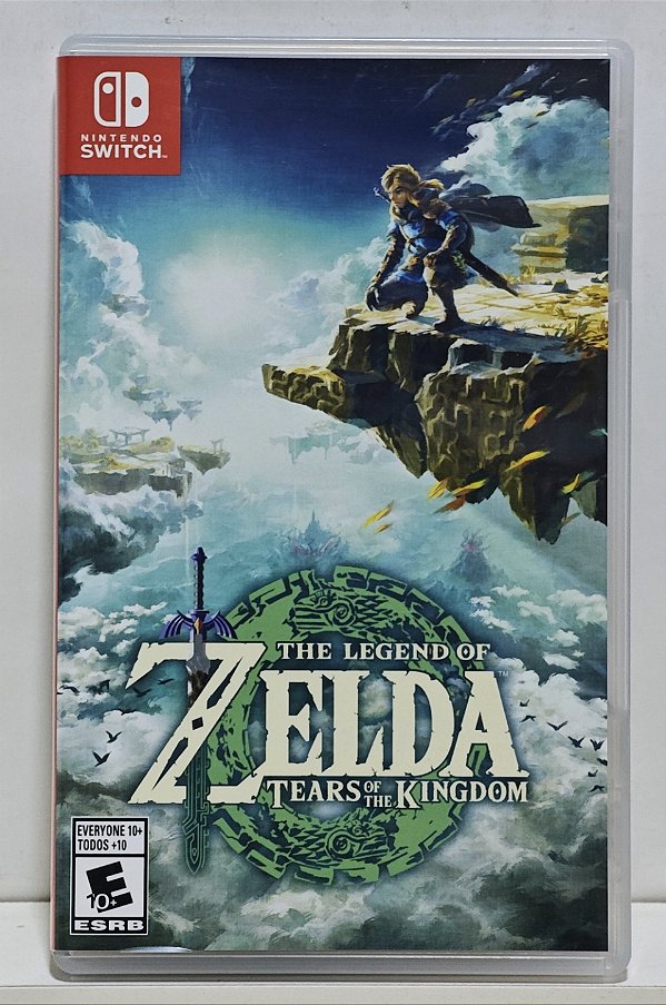 The Legend Of Zelda Tears Of The Kingdom - Nintendo Switch - Semi-Novo