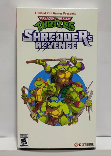 Teenage Mutant Ninja Turtles Shredder's Revenge Classic Edition - Nintendo Switch - Semi-Novo - Limited Run Games