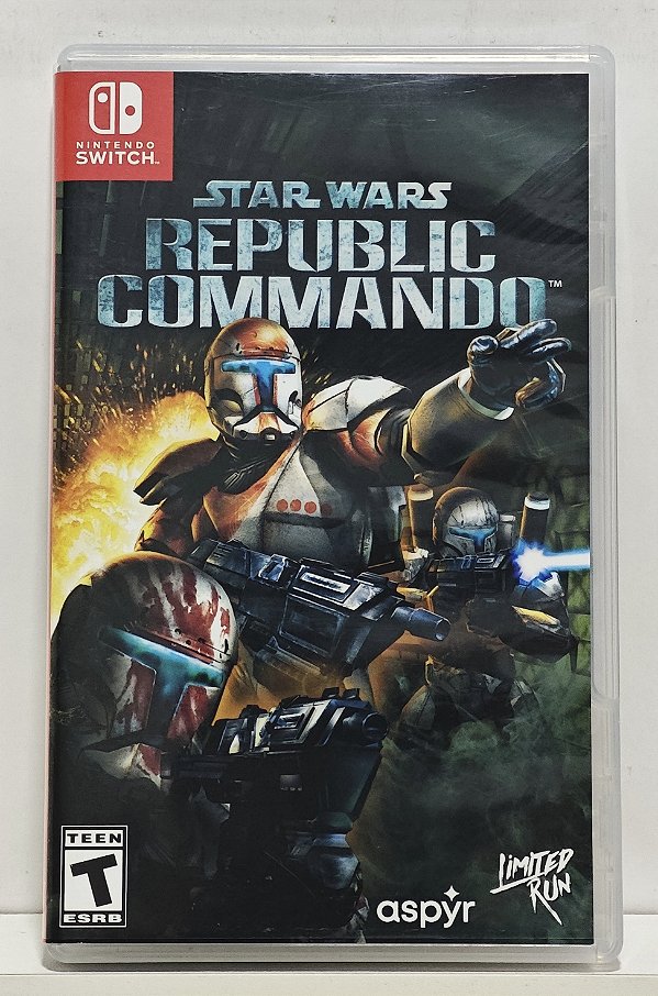 Star Wars Republic Commando - Nintendo Switch - Semi-Novo - Limited Run Games