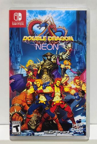 Double Dragon Neon - Nintendo Switch - Semi-Novo - Limited Run Games