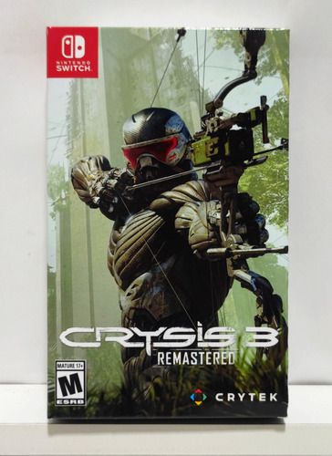 Crysis 3 Remastered Steelbook Deluxe Edition - Nintendo Switch - Semi-Novo - Limited Run Games