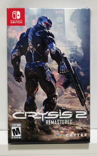 Crysis 2 Remastered Steelbook Deluxe Edition - Nintendo Switch - Semi-Novo - Limited Run Games