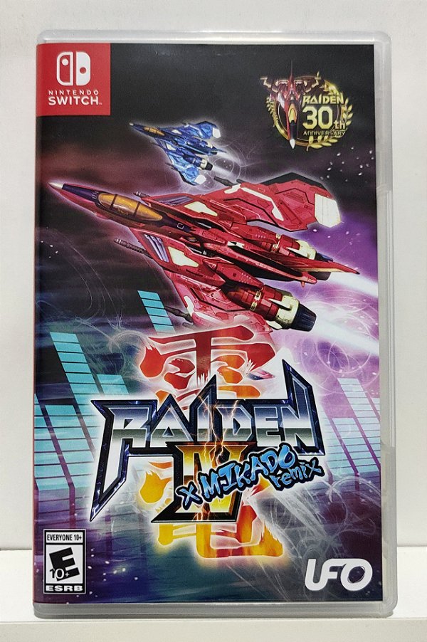 Raiden IV X Mikado Remix - Nintendo Switch - Semi-Novo