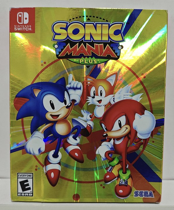 Sonic Mania Plus - Nintendo Switch - Semi-Novo