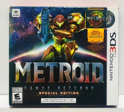Metroid Samus Returns Special Edition - Nintendo 3DS - Semi-Novo
