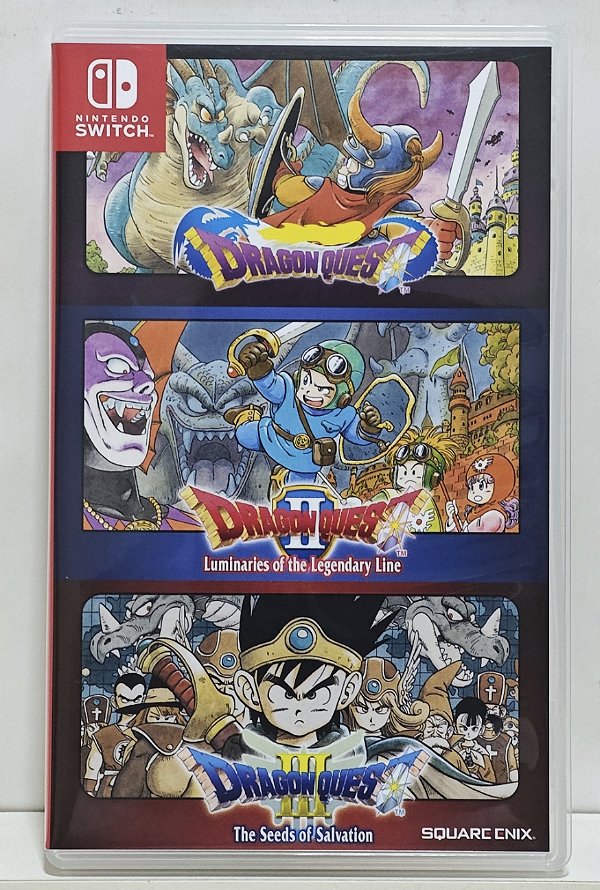 Dragon Quest Trilogy Collection - Nintendo Switch - Semi-Novo