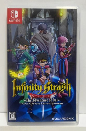 Infinity Strash Dragon Quest The Adventure Of Dai - Nintendo Switch - Semi-Novo