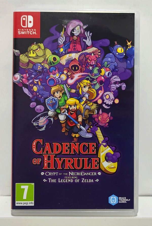 Cadence Of Hyrule Crypt Of The Necrodancer - Switch - Semi-Novo