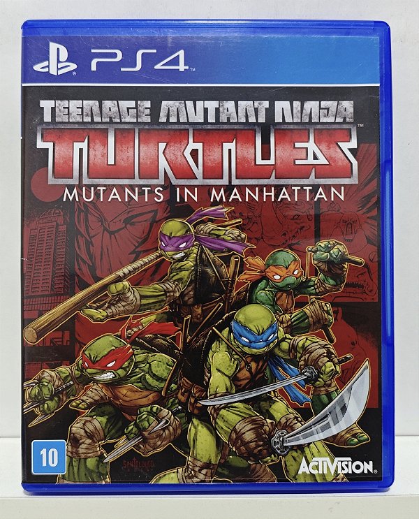 Teenage Mutant Ninja Turtles: Mutants in Manhattan- PS4 - Semi-Novo