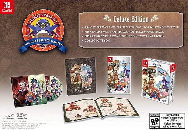Prinny Presents Nis Classics Volume 1 Deluxe Edition - Nintendo Switch