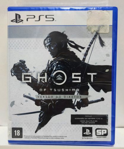 Ghost Of Tsushima Versão Do Diretor - PS5 - Lacrado Com Detalhe