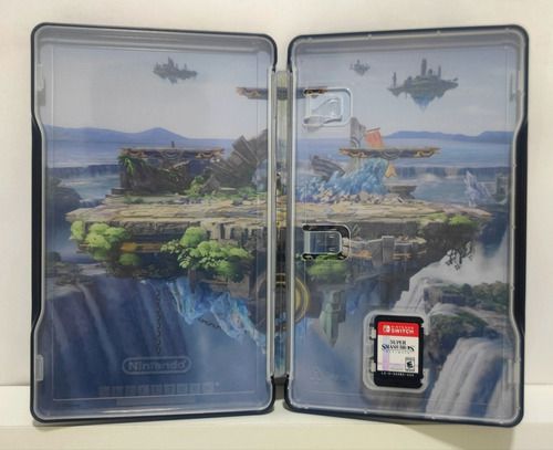 Super Smash Bros Ultimate + Steelbook - Nintendo Switch - Semi-Novo