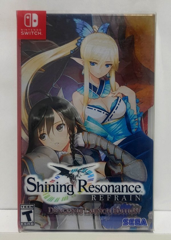 Shining Resonance Refrain Draconic Steelbook Launch Edition - Nintendo Switch - Semi-Novo