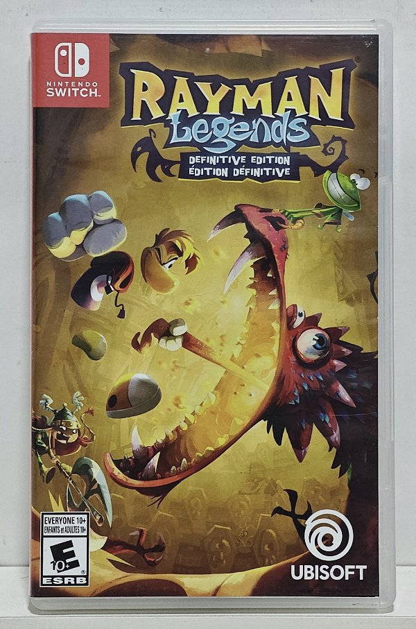 Rayman Legends Definitive Edition - Nintendo Switch - Semi-Novo