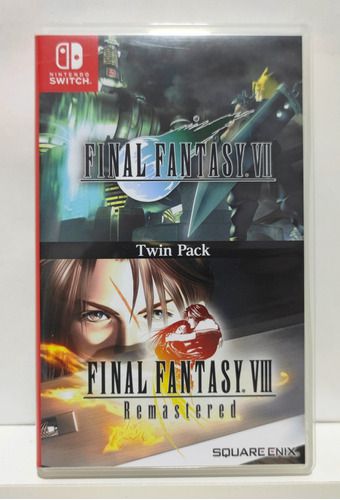 Final Fantasy VII & Final Fantasy VIII Remastered Twin Pack - Nintendo Switch - Semi-Novo