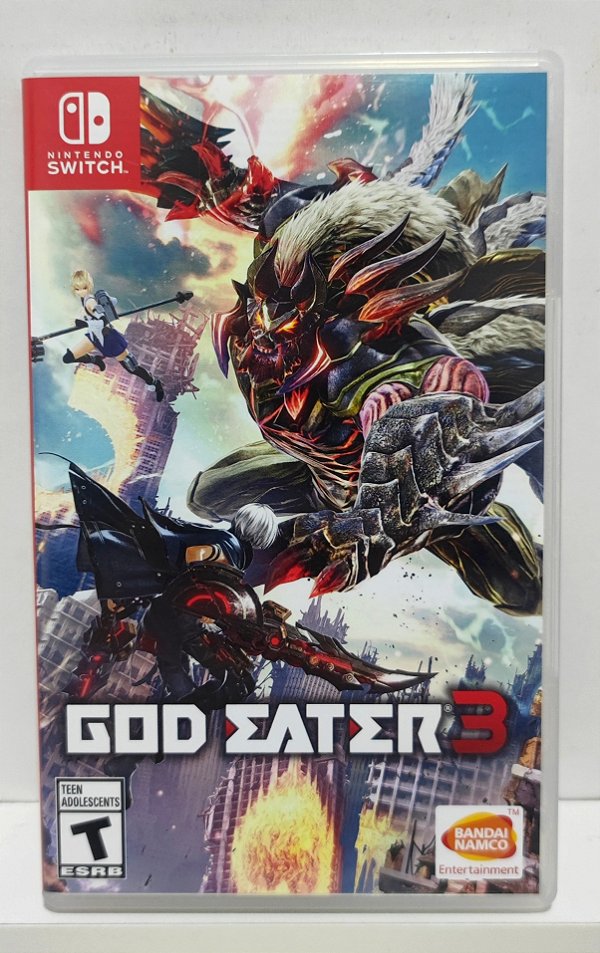God Eater 3 - Nintendo Switch - Semi-Novo