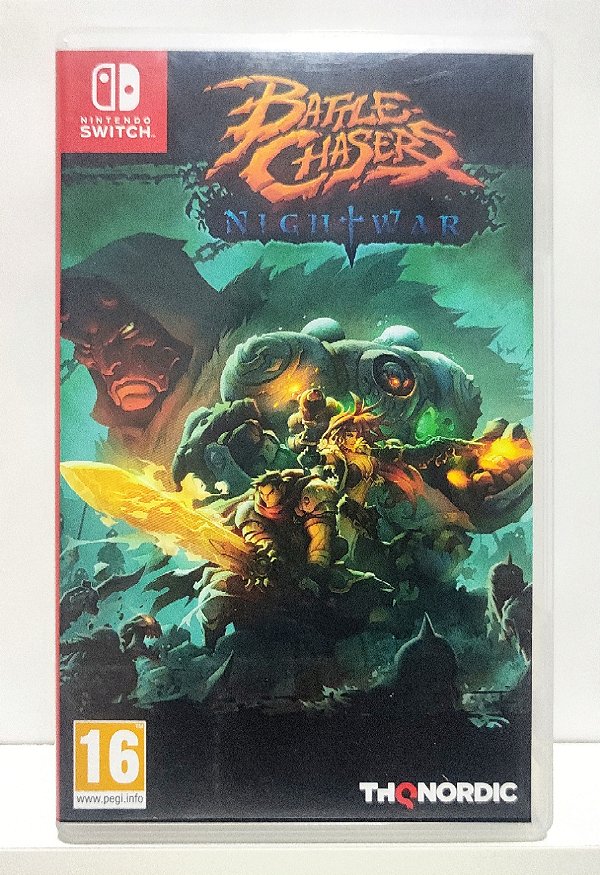 Battle Chasers Nightwar - Nintendo Switch - Semi-Novo