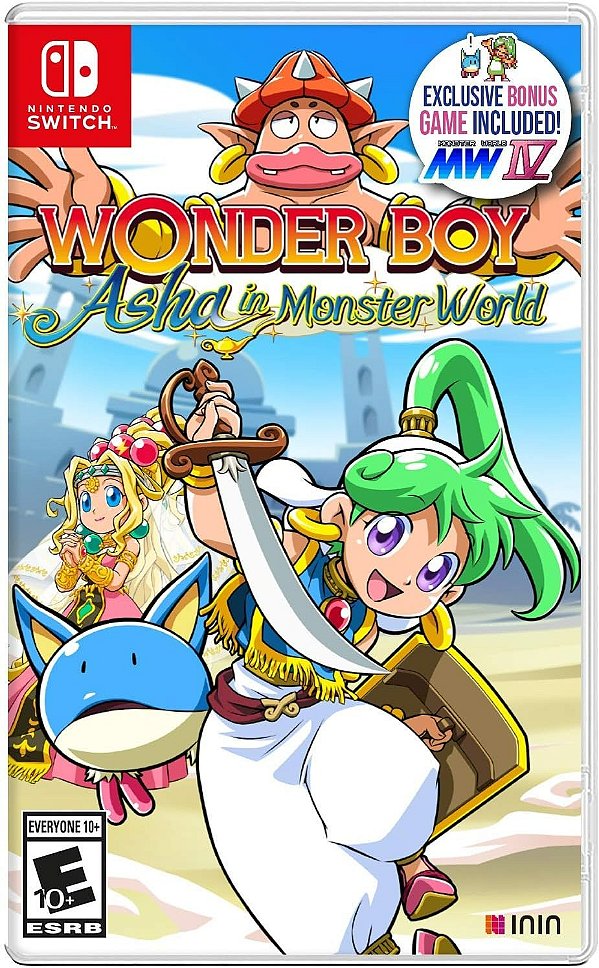 Wonder Boy: Asha in Monster World - Nintendo Switch