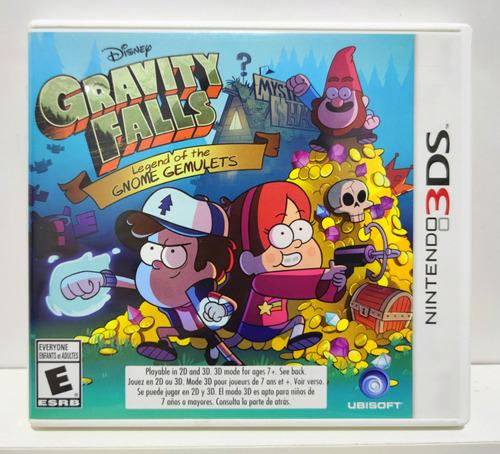 Gravity Falls Legend Of The Gnome Gemulets - Nintendo 3DS - Semi-Novo