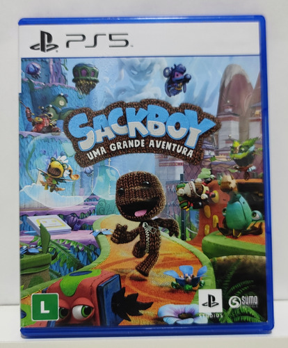 Sackboy: Uma Grande Aventura - PS5 - Semi-Novo