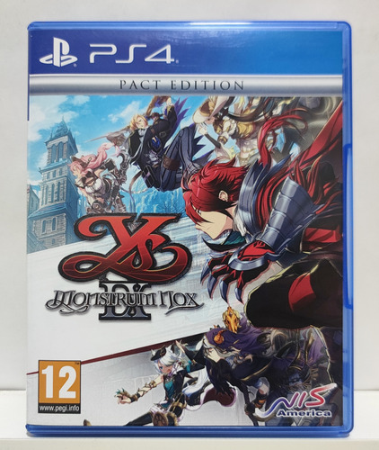 YX IX Monstrum Nox Pact Edition - PS4 - Semi-Novo