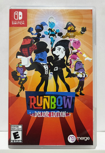 Runbow Deluxe Edition - Nintendo Switch - Semi-Novo