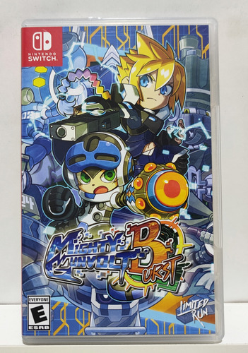 Mighty Gunvolt Burst - Nintendo Switch - Semi-Novo - Limited Run Games