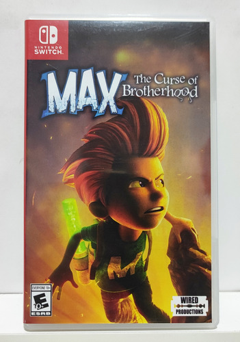 Max The Curse Of Brotherhood - Nintendo Switch - Semi-Novo