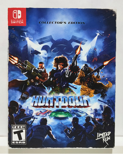 Huntdown Collector's Edition - Nintendo Switch - Semi-Novo - Limited Run Games