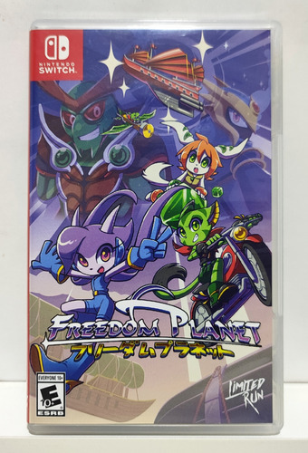 Freedom Planet - Nintendo Switch - Semi-Novo - Limited Run Games