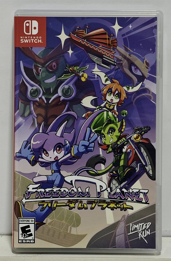 Freedom Planet - Nintendo Switch - Semi-Novo - Limited Run Games