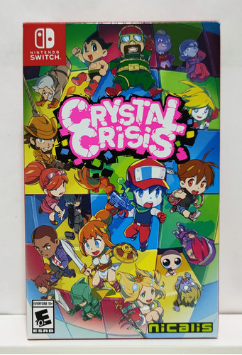 Crystal Crisis Launch Edition - Nintendo Switch - Semi-Novo