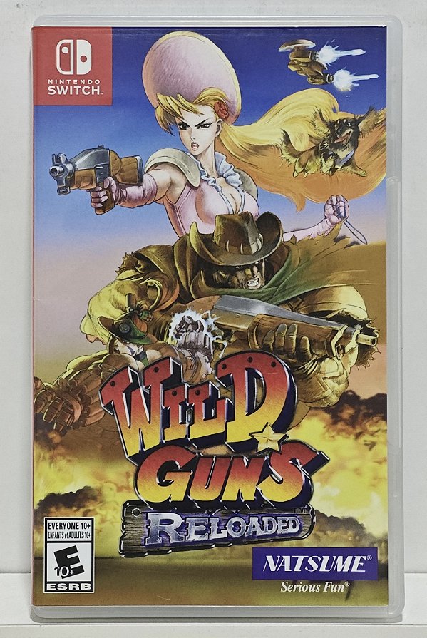 Wild Guns Reloaded - Nintendo Switch - Semi-Novo