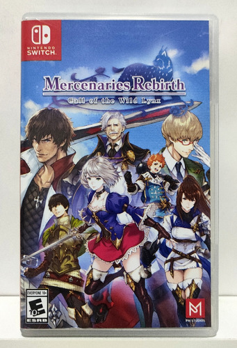 Mercenaries Rebirth Call Of The Wild Lynx - Nintendo Switch - Semi-Novo