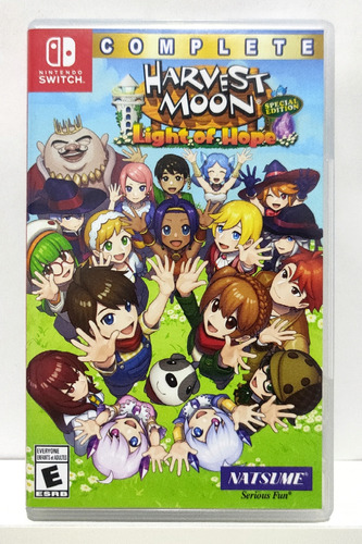 Harvest Moon Light Of Hope Special Edition Complete - Nintendo Switch - Semi-Novo