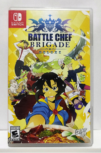 Battle Chef Brigade Deluxe - Nintendo Switch - Semi-Novo - Limited Run Games