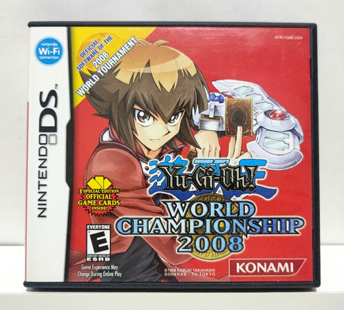 Yu Gi Oh World Championship 2008 - Nintendo DS - Semi-Novo
