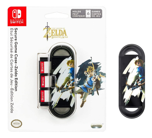 Secure Game Case Card 6 Cartuchos Zelda - Nintendo Switch