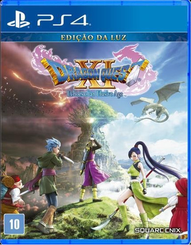 Dragon Quest XI Echoes Of An Elusive Age Edição Da Luz - PS4