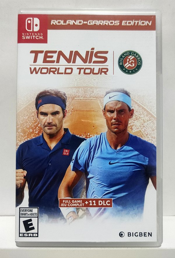 Tennis World Tour Roland Garros Edition - Nintendo Switch - Semi-Novo